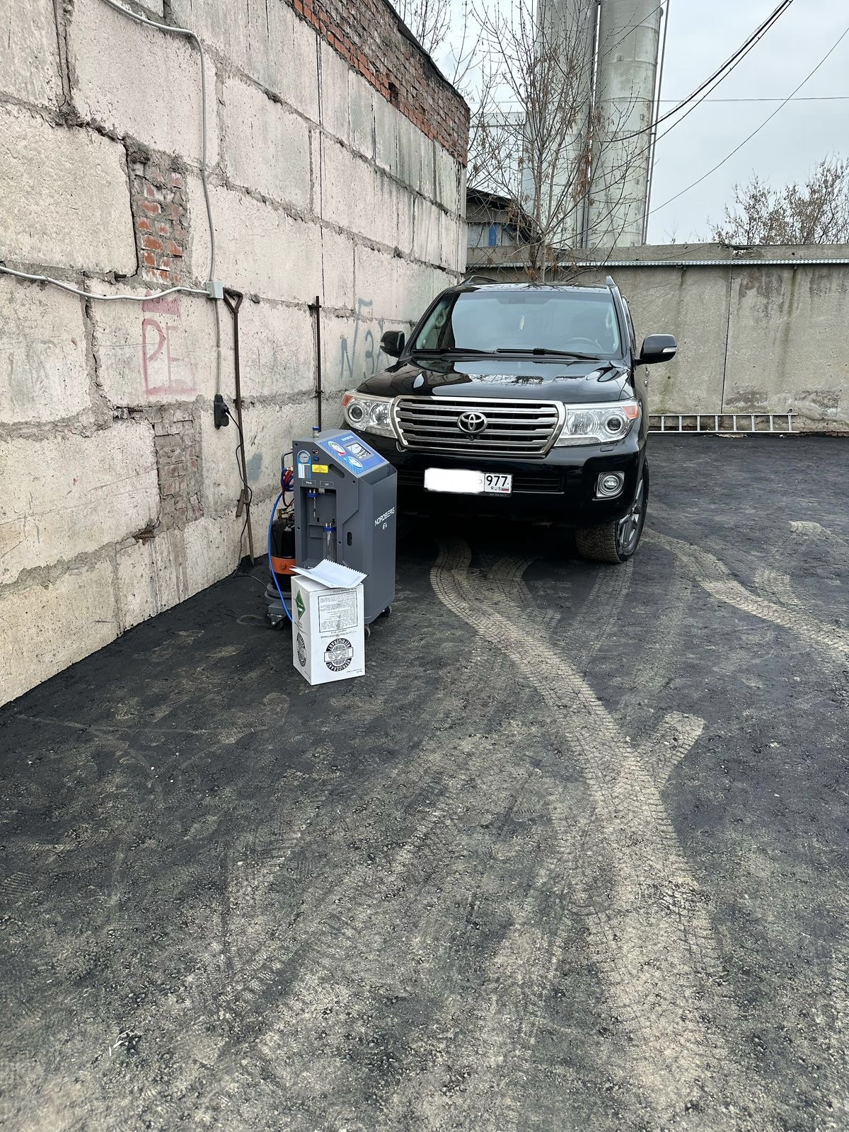 Ремонт кондиционера Toyota Land Cruiser 200