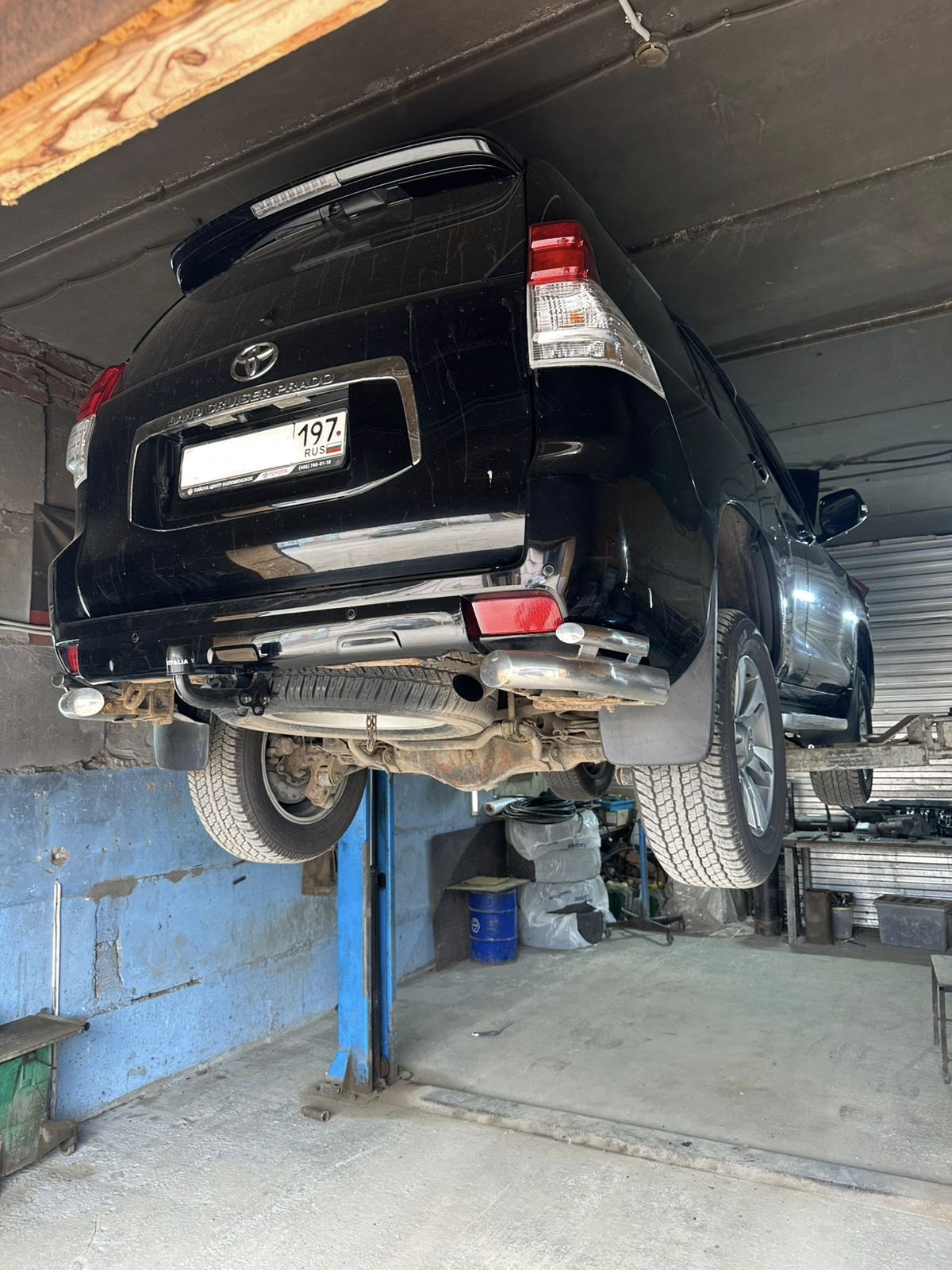 Ремонт трубки кондиционера Toyota Land Cruiser 150